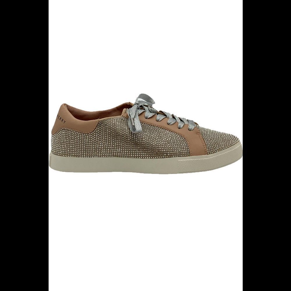 Katy Perry Crystal Stone Sneakers The Rizzo Silver Multi - Medium
